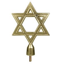 Star of David Flagpole Topper